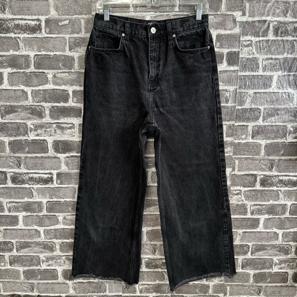 BDG Urban Outfitters Puddle Jeans black oversized wide leg - Picture 1 of 10